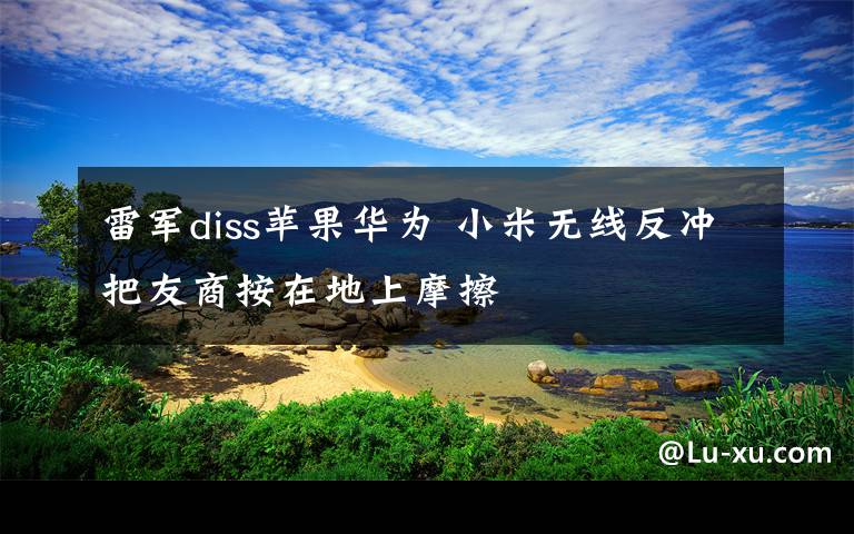 雷军diss苹果华为 小米无线反冲把友商按在地上摩擦