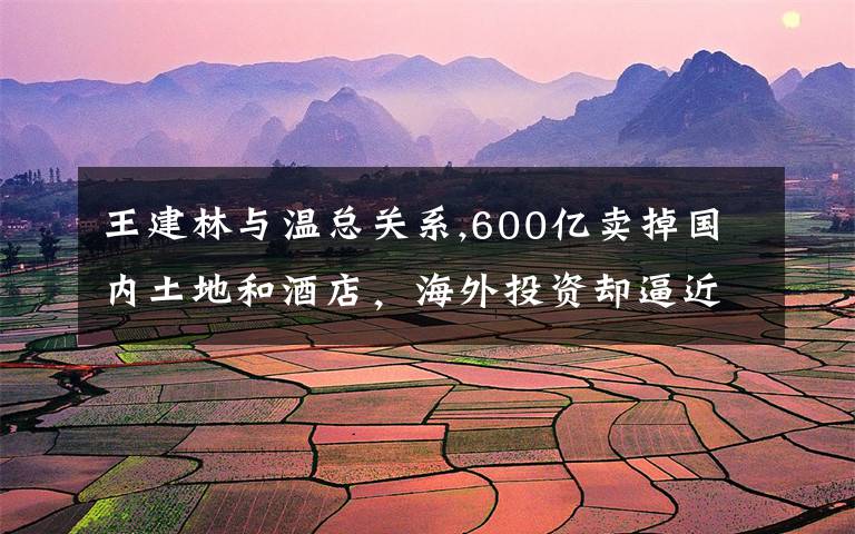 王建林与温总关系,600亿卖掉国内土地和酒店，海外投资却逼近2500亿，王健林为什么要这样做？