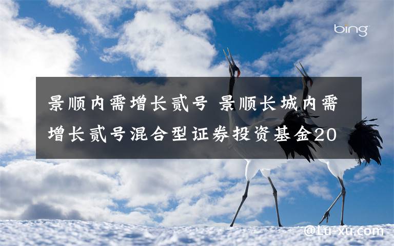 景顺内需增长贰号 景顺长城内需增长贰号混合型证券投资基金2019年第1号更新招募说明书摘要