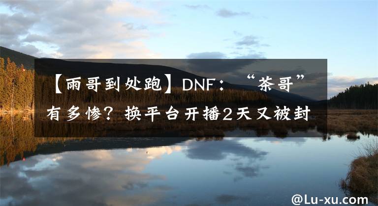 【雨哥到处跑】DNF：“茶哥”有多惨？换平台开播2天又被封，还贡献出1个新梗