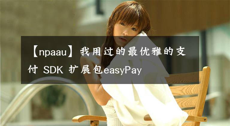 【npaau】我用过的最优雅的支付 SDK 扩展包easyPay