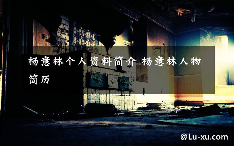 杨意林个人资料简介 杨意林人物简历文章配图