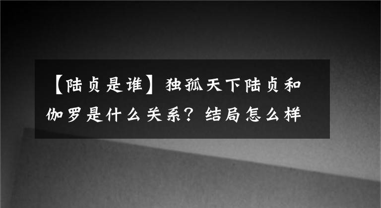 【陆贞是谁】独孤天下陆贞和伽罗是什么关系？结局怎么样？历史原型是谁？