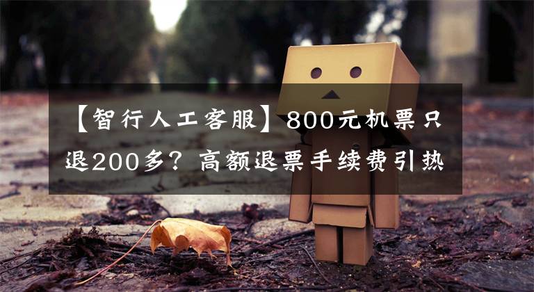 【智行人工客服】800元机票只退200多？高额退票手续费引热议