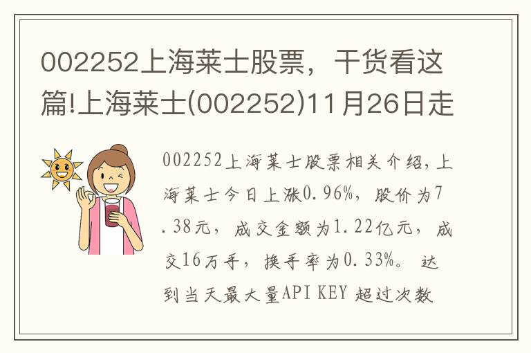 002252上海莱士股票，干货看这篇!上海莱士(002252)11月26日走势分析