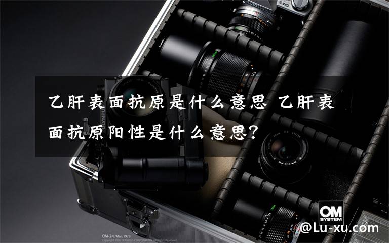 乙肝表面抗原是什么意思 乙肝表面抗原阳性是什么意思？文章配图