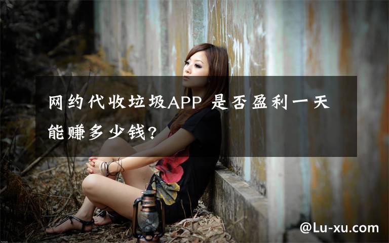 网约代收垃圾APP 是否盈利一天能赚多少钱?