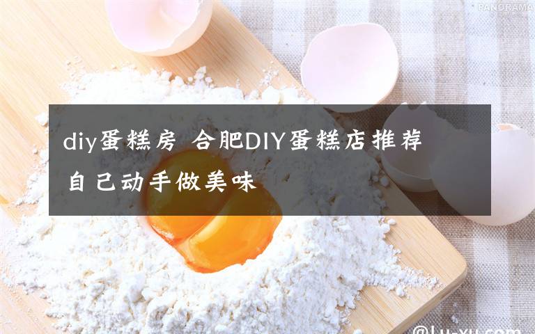 diy蛋糕房 合肥DIY蛋糕店推荐 自己动手做美味