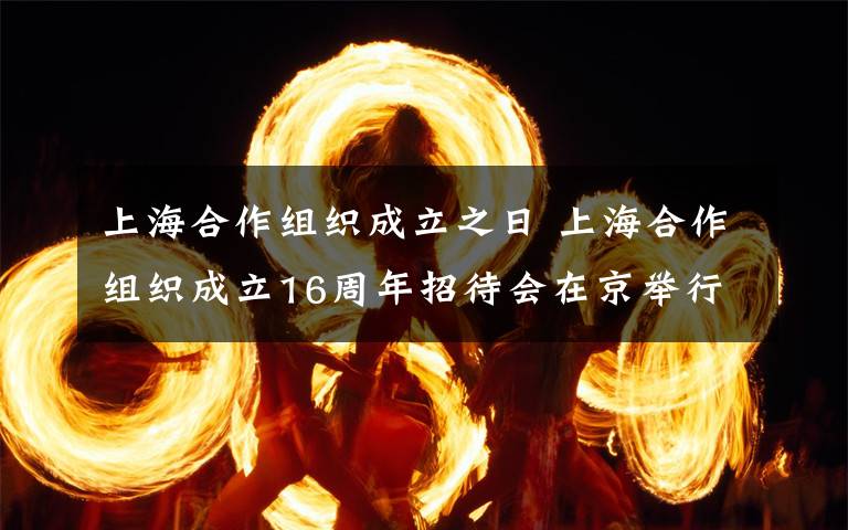 上海合作组织成立之日 上海合作组织成立16周年招待会在京举行