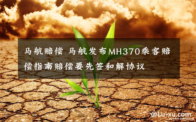 马航赔偿 马航发布MH370乘客赔偿指南赔偿要先签和解协议