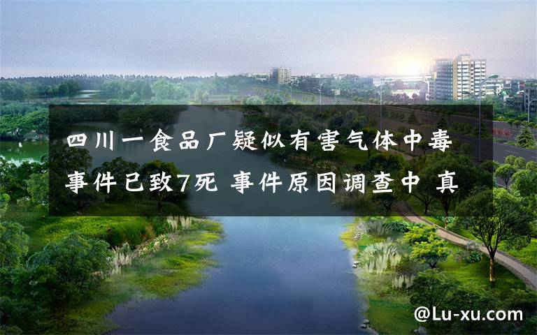 四川一食品厂疑似有害气体中毒事件已致7死 事件原因调查中 真相到底是怎样的？