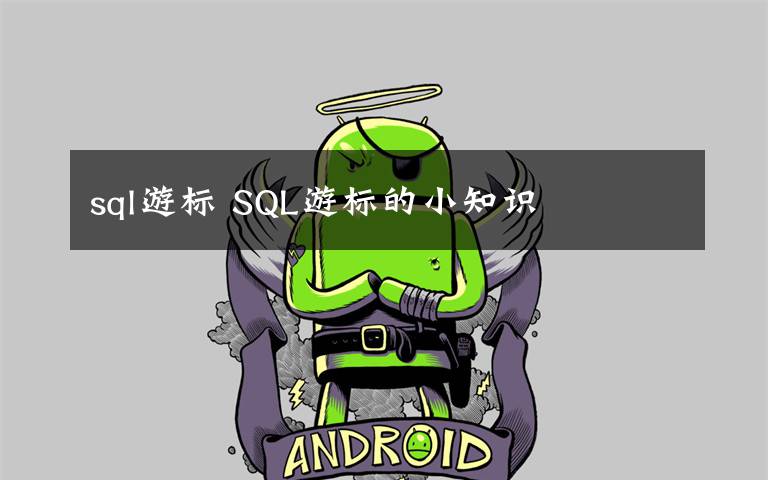 sql游标 SQL游标的小知识