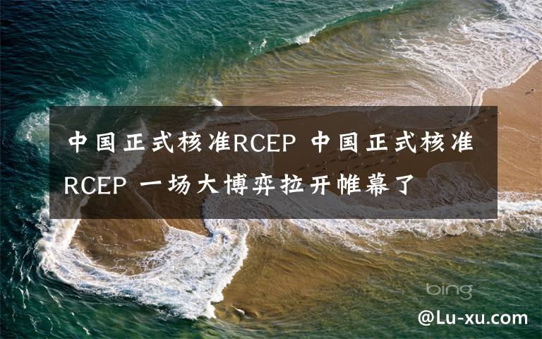 中国正式核准RCEP 中国正式核准RCEP 一场大博弈拉开帷幕了