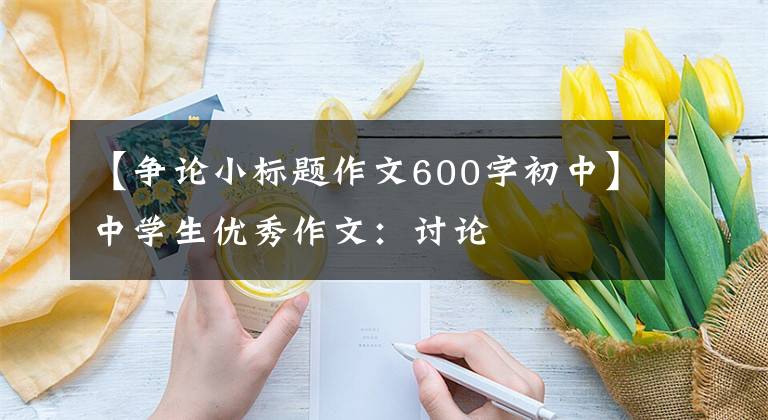 【争论小标题作文600字初中】中学生优秀作文：讨论