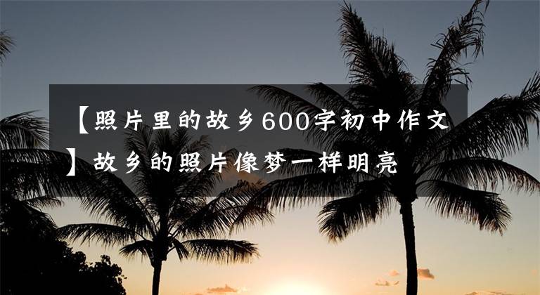 【照片里的故乡600字初中作文】故乡的照片像梦一样明亮