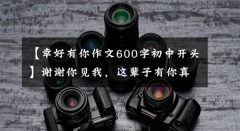 【幸好有你作文600字初中开头】谢谢你见我，这辈子有你真是太好了