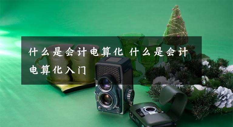 什么是会计电算化 什么是会计电算化入门文章配图