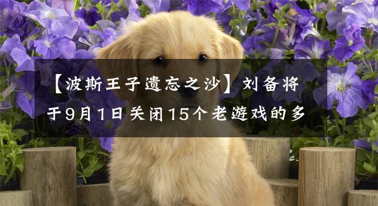 【波斯王子遗忘之沙】刘备将于9月1日关闭15个老游戏的多人在线服务