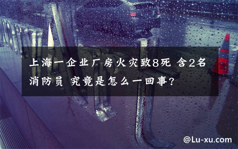 上海一企业厂房火灾致8死 含2名消防员 究竟是怎么一回事?