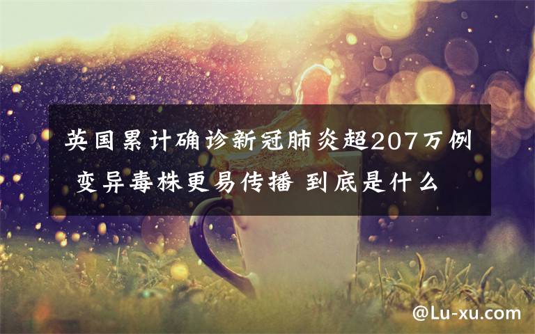 英国累计确诊新冠肺炎超207万例 变异毒株更易传播 到底是什么状况？