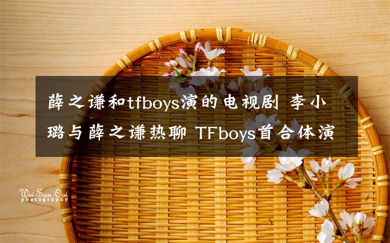 薛之谦和tfboys演的电视剧 李小璐与薛之谦热聊 TFboys首合体演电视剧青春气息逼人文章配图