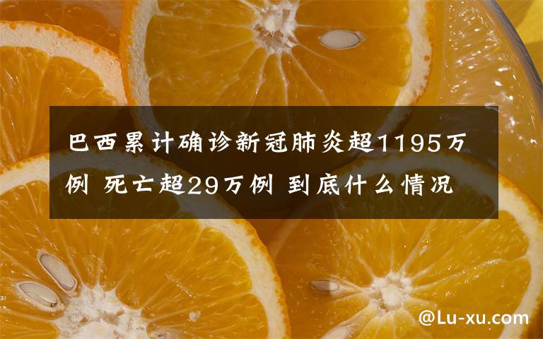 巴西累计确诊新冠肺炎超1195万例 死亡超29万例 到底什么情况呢？