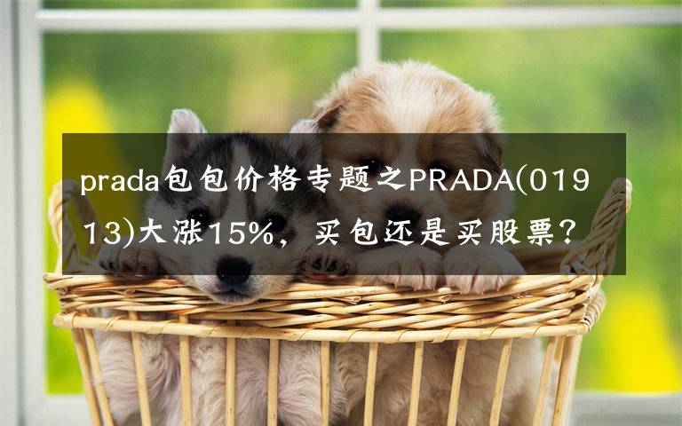 prada包包价格专题之PRADA(01913)大涨15%，买包还是买股票？