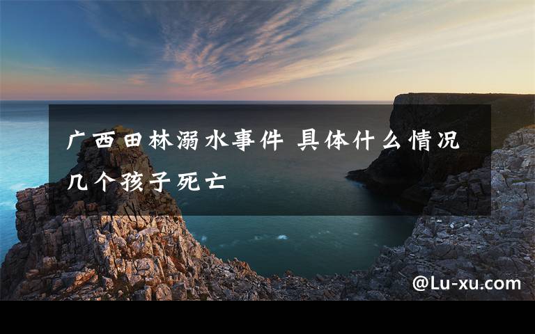 广西田林溺水事件 具体什么情况几个孩子死亡