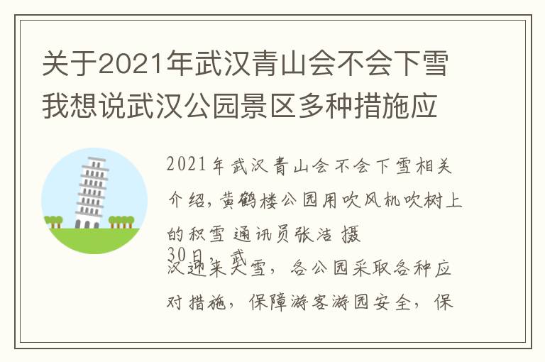关于2021年武汉青山会不会下雪我想说武汉公园景区多种措施应对雪天：吹风机吹树叶、给化石开暖气