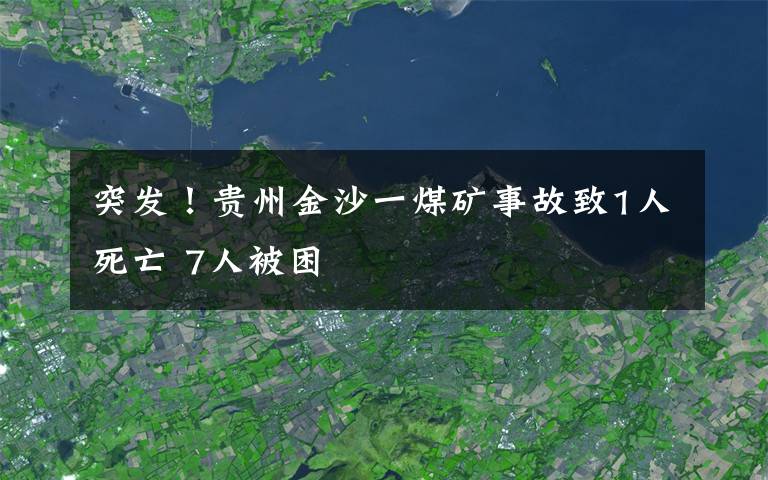 突发！贵州金沙一煤矿事故致1人死亡 7人被困