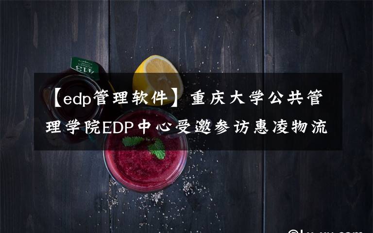 【edp管理软件】重庆大学公共管理学院EDP中心受邀参访惠凌物流园区 回顾精彩