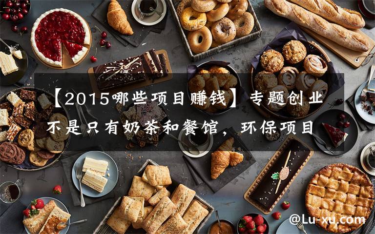 【2015哪些项目赚钱】专题创业不是只有奶茶和餐馆，环保项目更挣钱，收藏迟了就找不到了