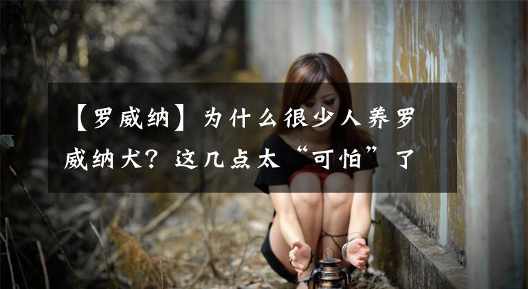 【罗威纳】为什么很少人养罗威纳犬？这几点太“可怕”了