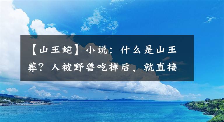 【山王蛇】小说：什么是山王葬？人被野兽吃掉后，就直接将野兽尸体下葬