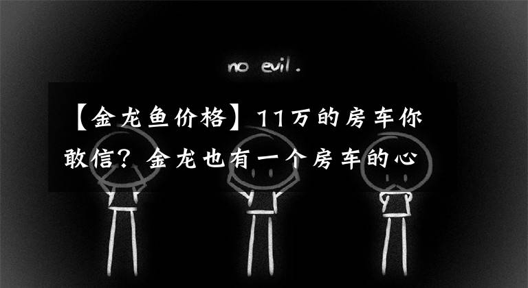 【金龙鱼价格】11万的房车你敢信？金龙也有一个房车的心