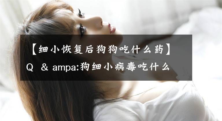 【细小恢复后狗狗吃什么药】Q & ampa:狗细小病毒吃什么好？