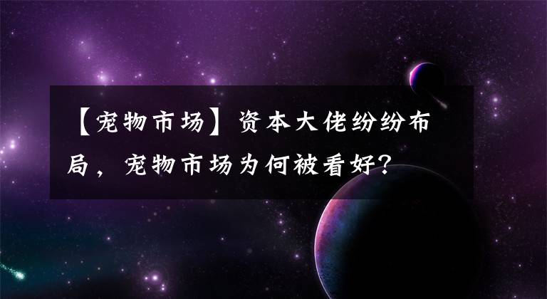 【宠物市场】资本大佬纷纷布局，宠物市场为何被看好？