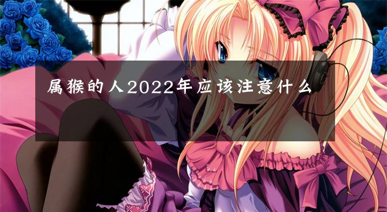 属猴的人2022年应该注意什么