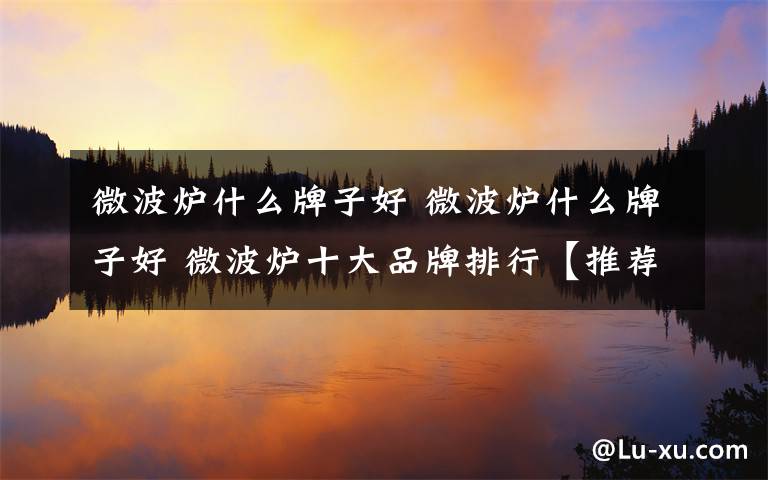 微波炉什么牌子好 微波炉什么牌子好 微波炉十大品牌排行【推荐】文章配图