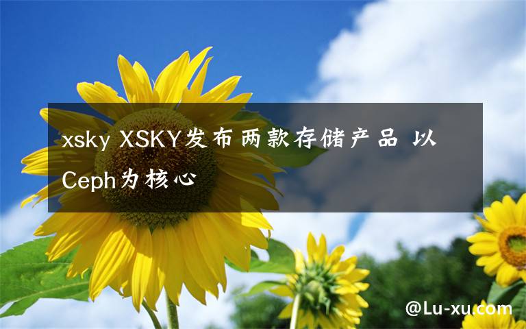 xsky XSKY发布两款存储产品 以Ceph为核心