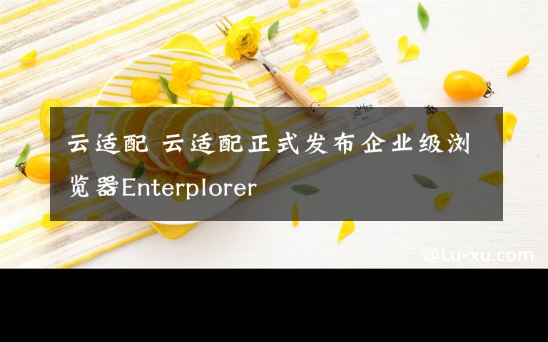 云适配 云适配正式发布企业级浏览器Enterplorer