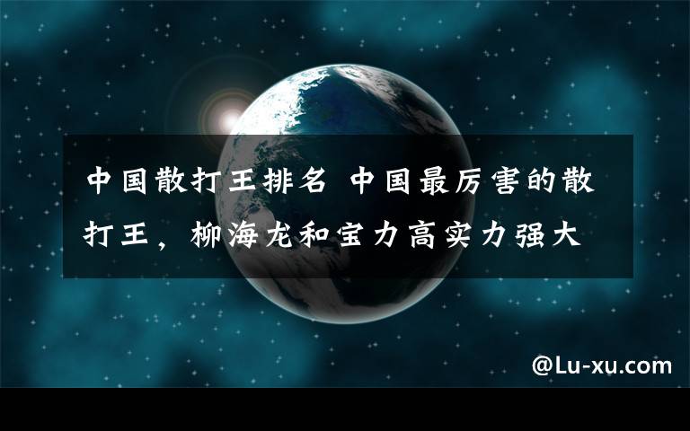 中国散打王排名 中国最厉害的散打王，柳海龙和宝力高实力强大