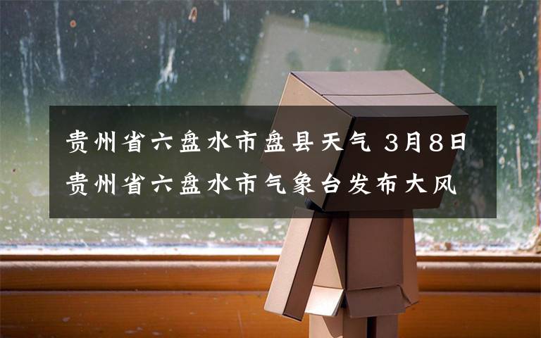 贵州省六盘水市盘县天气 3月8日贵州省六盘水市气象台发布大风蓝色预警