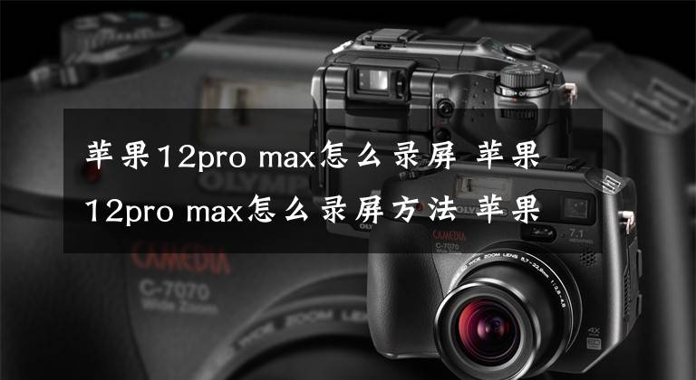 苹果12pro max怎么录屏 苹果12pro max怎么录屏方法 苹果12 pro max怎么设置录屏