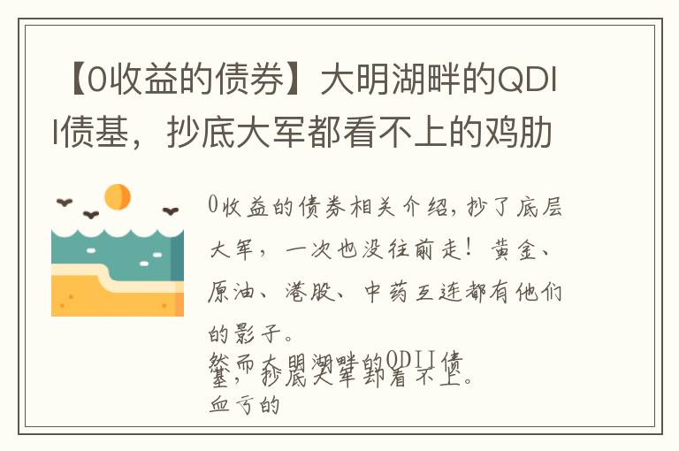 【0收益的债券】大明湖畔的QDII债基，抄底大军都看不上的鸡肋