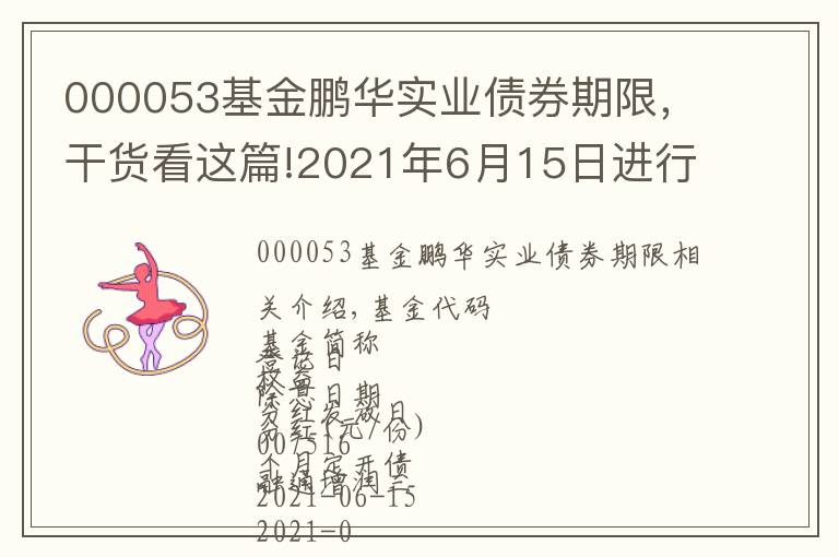 000053基金鹏华实业债券期限，干货看这篇!2021年6月15日进行权益登记基金一览表 6月15日周二除息基金一览表