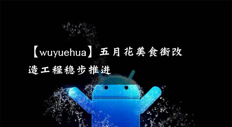 【wuyuehua】五月花美食街改造工程稳步推进