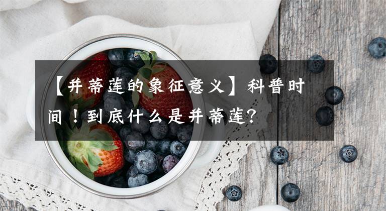 【并蒂莲的象征意义】科普时间！到底什么是并蒂莲？