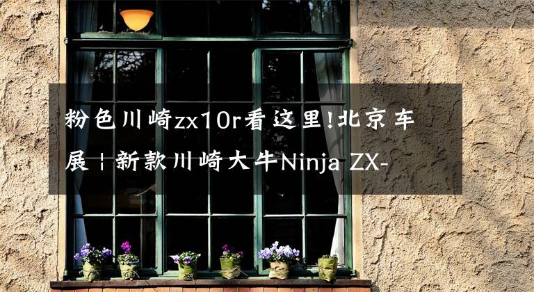 粉色川崎zx10r看这里!北京车展 | 新款川崎大牛Ninja ZX-10R公布售价236800元