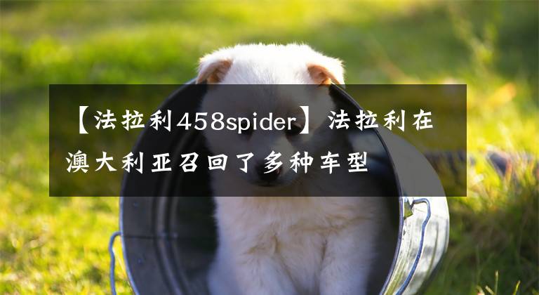 【法拉利458spider】法拉利在澳大利亚召回了多种车型